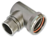 91H3-15-11-1-C-HE200 90° Low Profile Metal Large Cable Entry TE Connectivity / Polamco Backshell