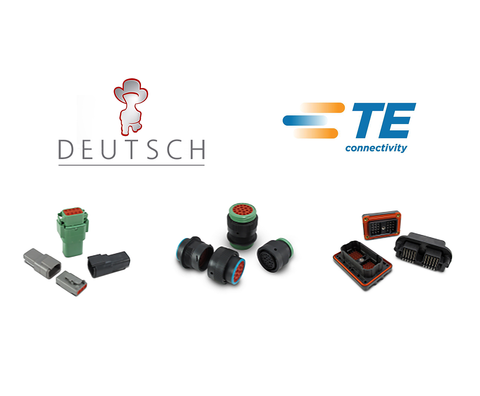 Deutsch / TE DTLED-12V-4 (CONNECTOR KIT LED 12V (gold terminals)) - MOQ 1